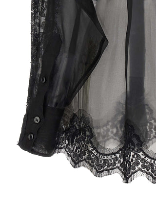 Black Silk Blouse