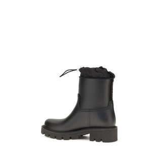Black Pvc Rain Boots