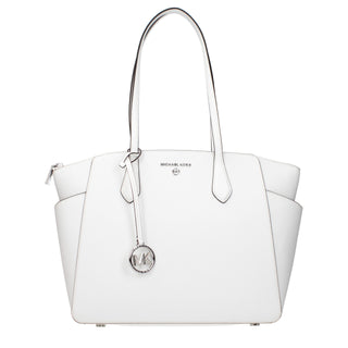 White Leather Shoulder Bag
