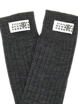 Gray Wool Socks