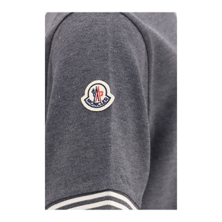 Gray Cotton Polo Shirt