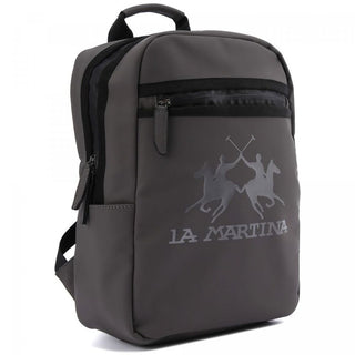 Gray Polyethylene Backpack