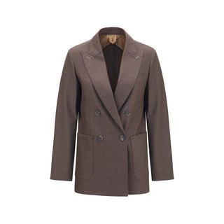 Brown Cashmere Blazer