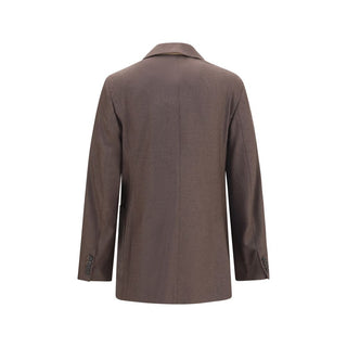 Brown Cashmere Blazer