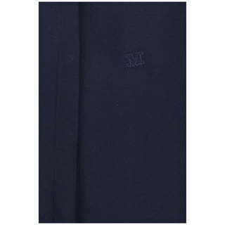 Blue Silk Shirt