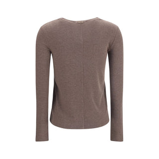 Brown Lyocell Sweatshirt