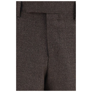 Brown Viscose Dress Pants