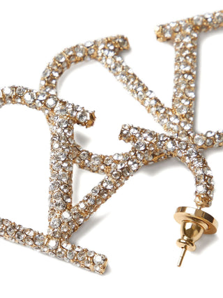 Gold Brass Earrings