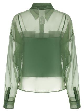 Bicolor Cotton Blouse
