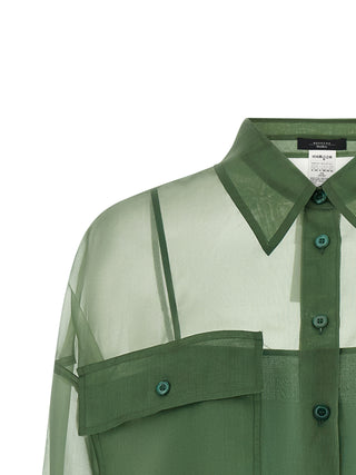 Bicolor Cotton Blouse