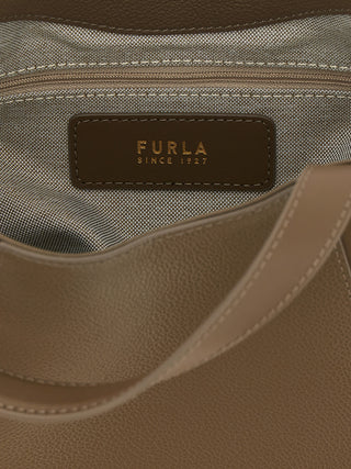 Gray Calfskin Tote Bag