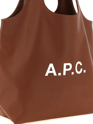 Brown Polyester Tote Bag