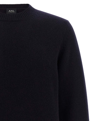 Blue Wool Cardigan