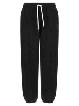 Black Cotton Joggers (Workout Pants)