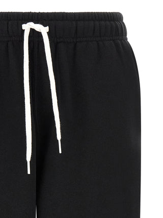 Black Cotton Joggers (Workout Pants)
