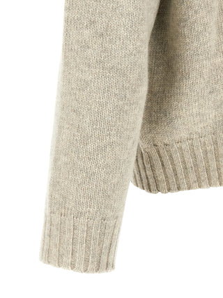 Gray Wool Cardigan