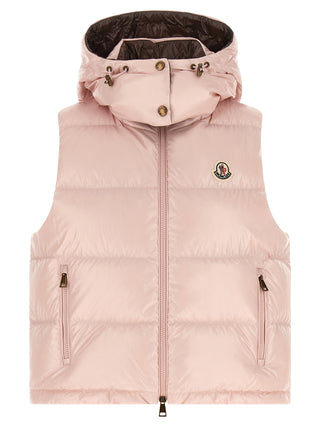 Multicolor Polyamide Sleeveless Jacket