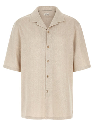 Beige Linen Blouse