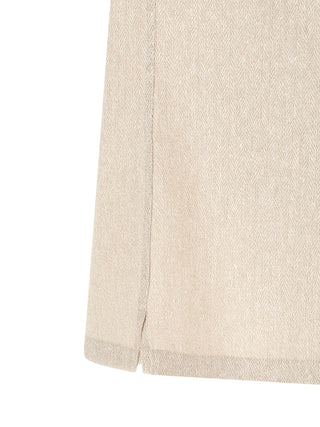 Beige Linen Blouse