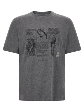 Gray Cotton T-Shirt