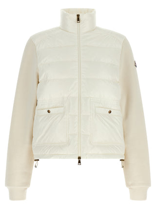 White Polyamide Cardigan