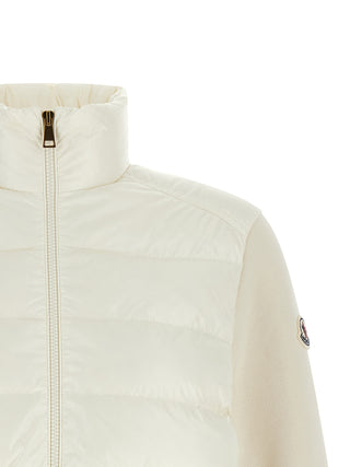 White Polyamide Cardigan