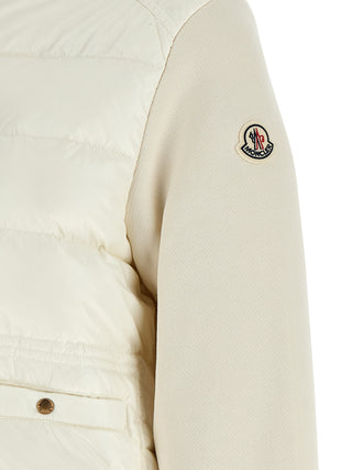 White Polyamide Cardigan