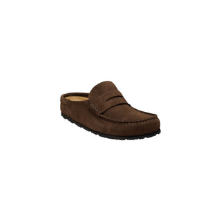 Brown Suede Leather Moccassin