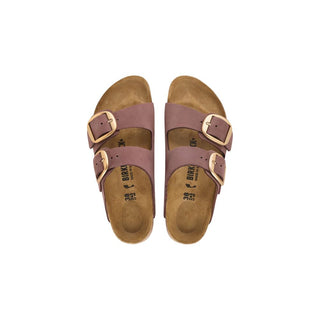 Sandalias planas de cuero multicolor