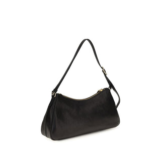 Black Calf Leather Bos Taurus Shoulder Bag