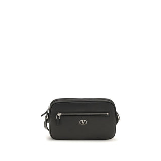 Black Calf Leather Bos Taurus Shoulder Bag