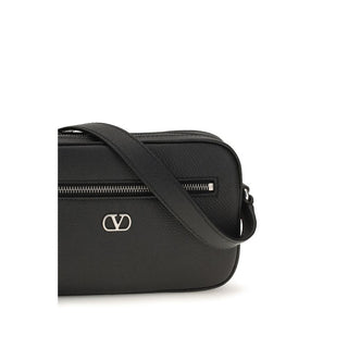 Black Calf Leather Bos Taurus Shoulder Bag