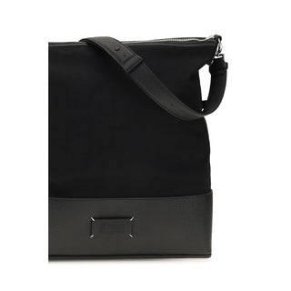 Black Calf Leather Bos Taurus Shoulder Bag