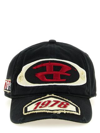 Black Cotton Cap (Baseball Hat)