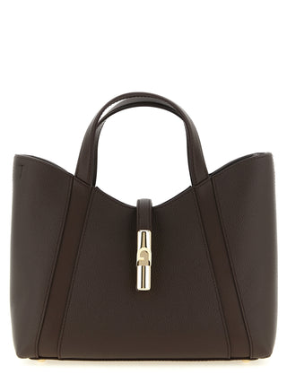 Brown Calfskin Tote Bag