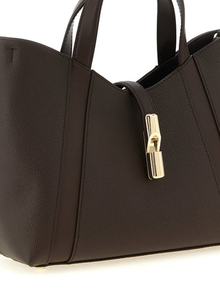 Brown Calfskin Tote Bag