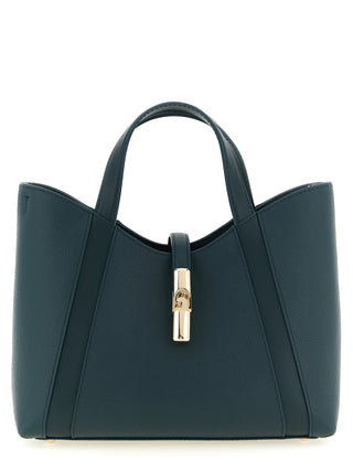 Bicolor Calfskin Tote Bag