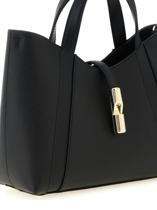 Black Calfskin Tote Bag