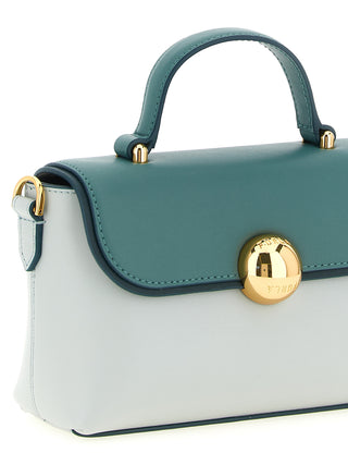 Bicolor Calfskin Handbag