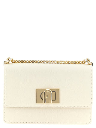 White Calfskin Crossbody Bag