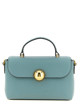 Blue Calfskin Handbag