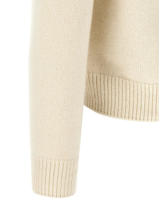 White Wool Cardigan