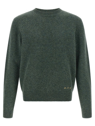 Bicolor Wool Cardigan