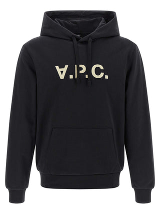Black Cotton Hoodie