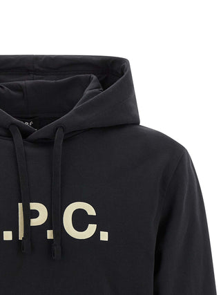 Black Cotton Hoodie