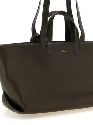 Brown Cowhide Tote Bag