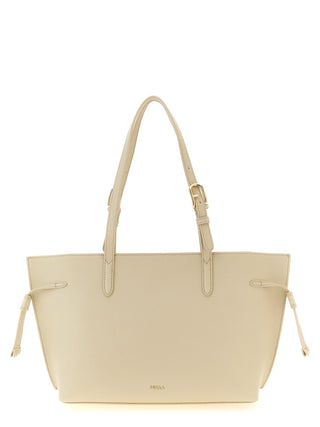 White Calfskin Tote Bag