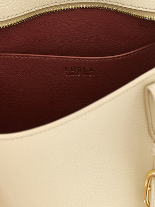 White Calfskin Tote Bag