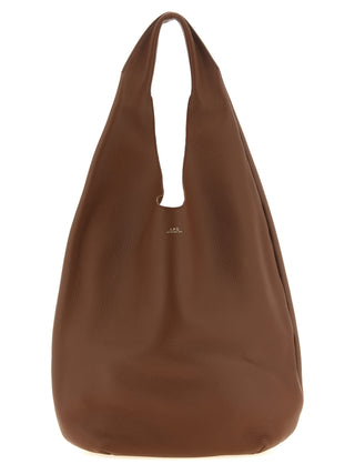 Brown Cowhide Shoulder Bag
