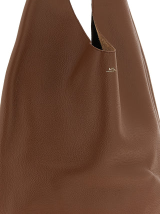Brown Cowhide Shoulder Bag